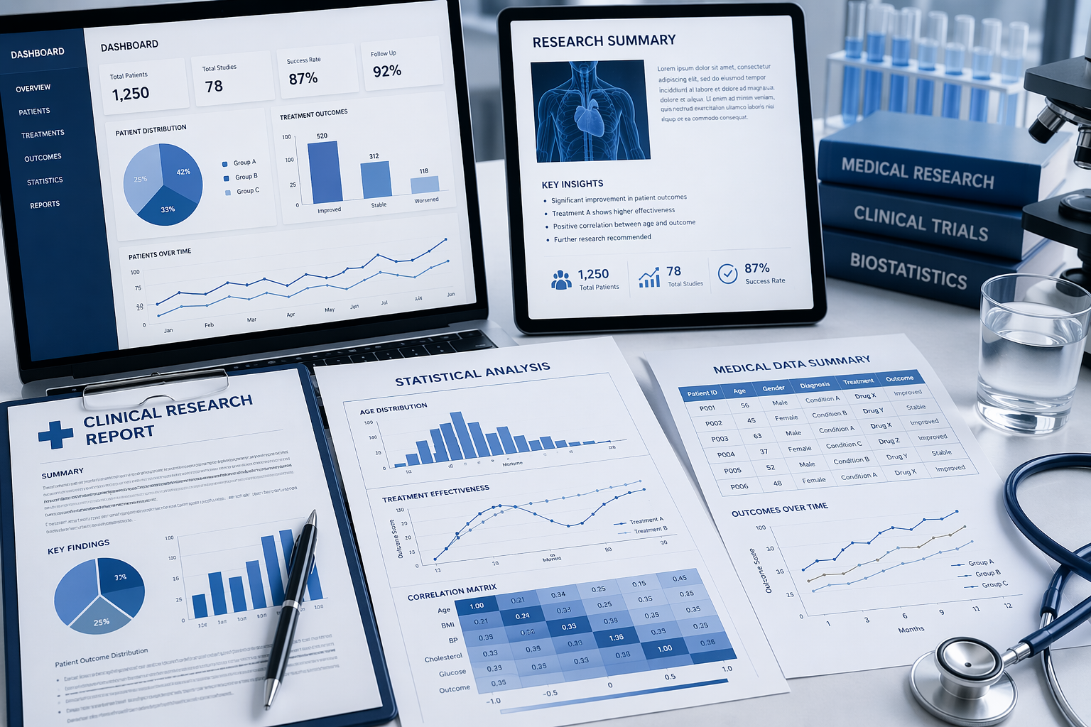 Healthcare & Medical Research Analytics