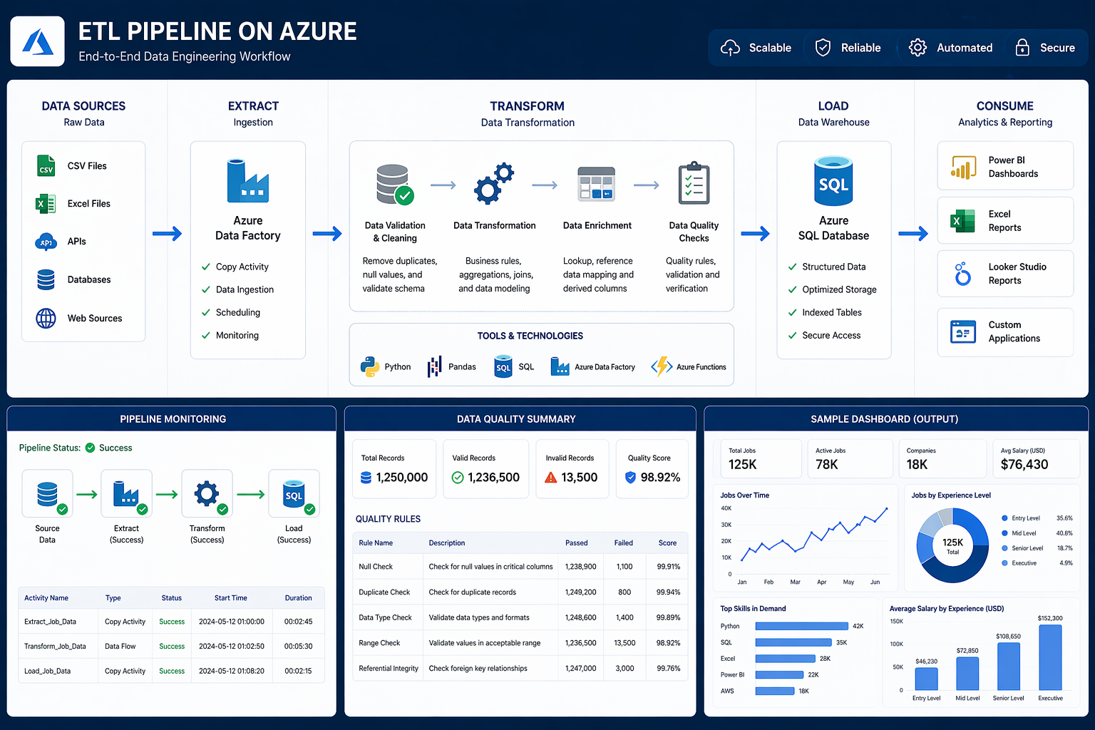 Pharma Sales ETL Pipeline on Azure